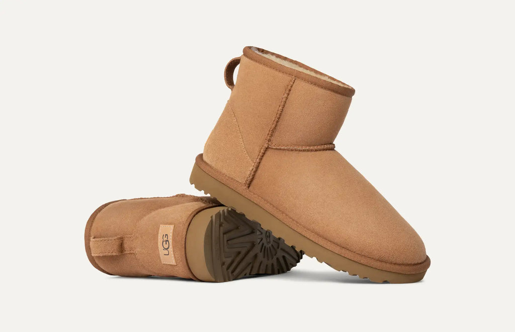 UGG Classic Mini II Boot – 17mm Twinface Sheepskin, Water-Repellent, Sustainable EVA Outsole