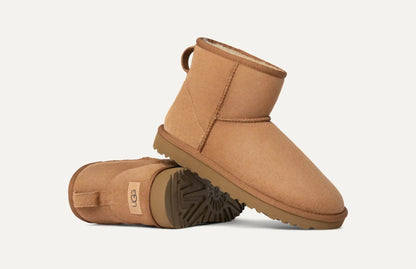 UGG Classic Mini II Boot – 17mm Twinface Sheepskin, Water-Repellent, Sustainable EVA Outsole