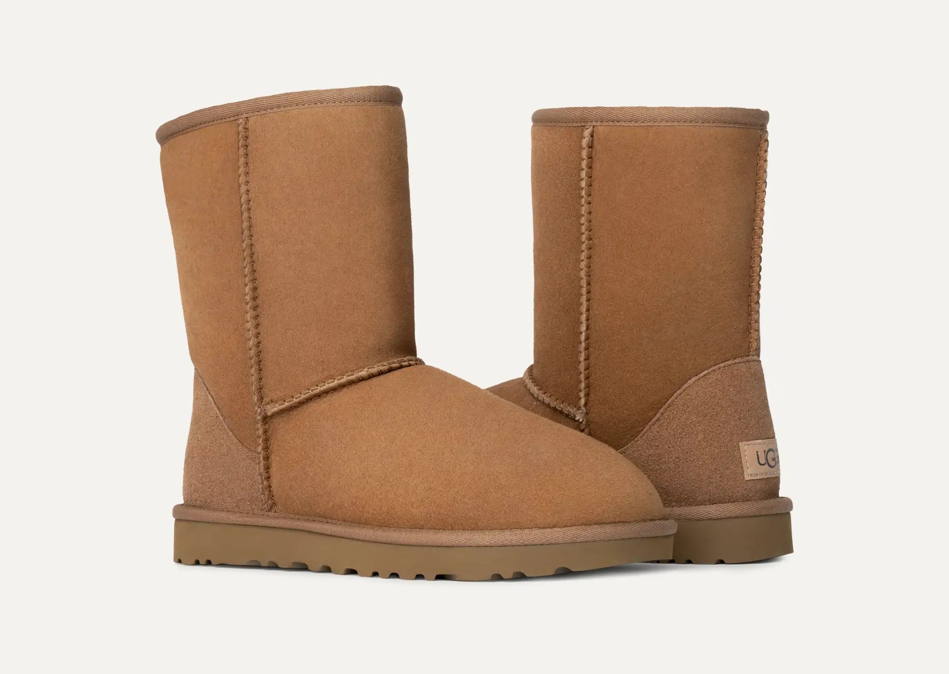 UGG Classic Boot – Twinface Sheepskin, 8" Shaft, Water Repellent, Sustainable Outsole