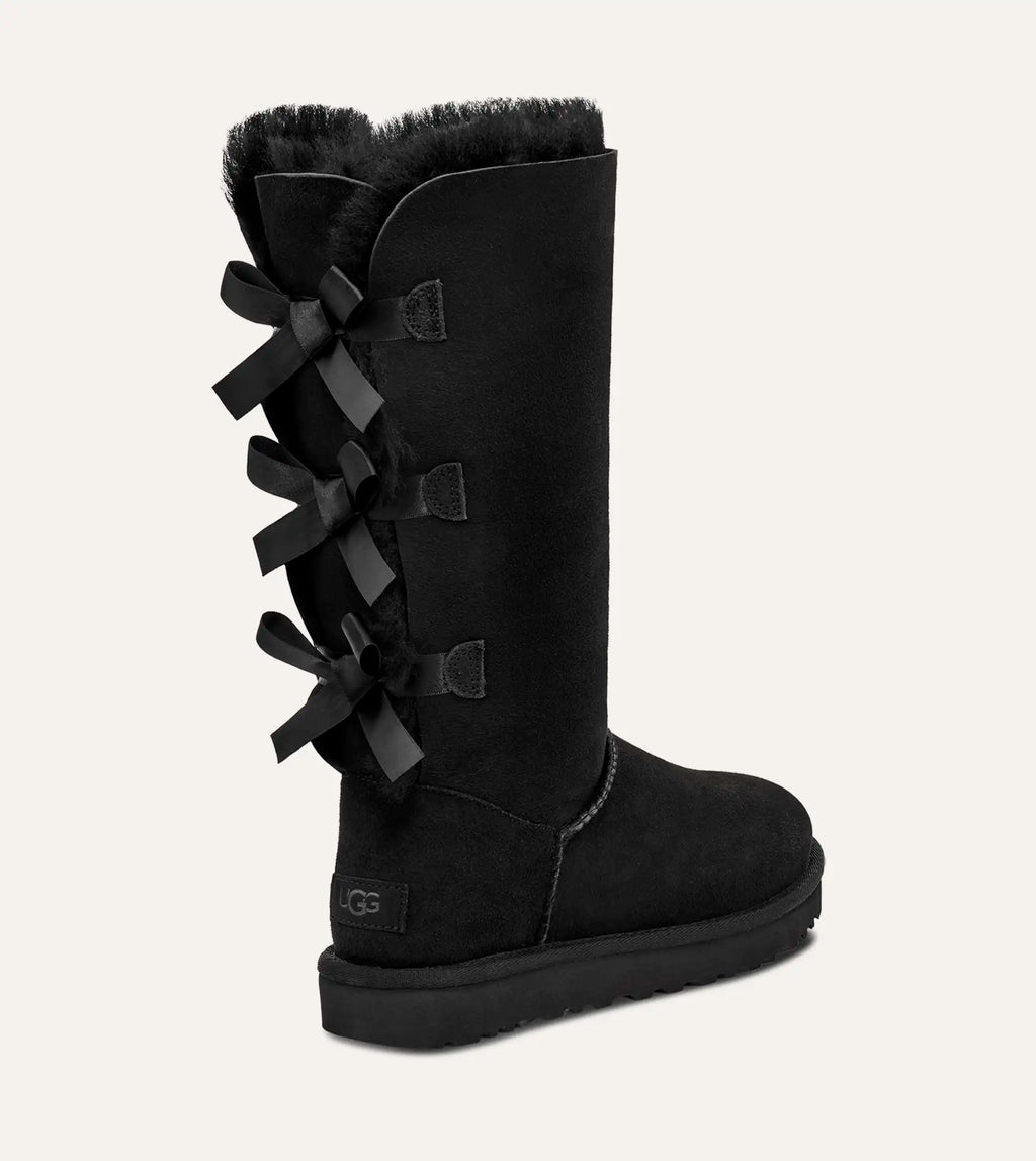 UGG® Bailey Bow II Boot – Sheepskin Comfort with Feminine Satin Bows