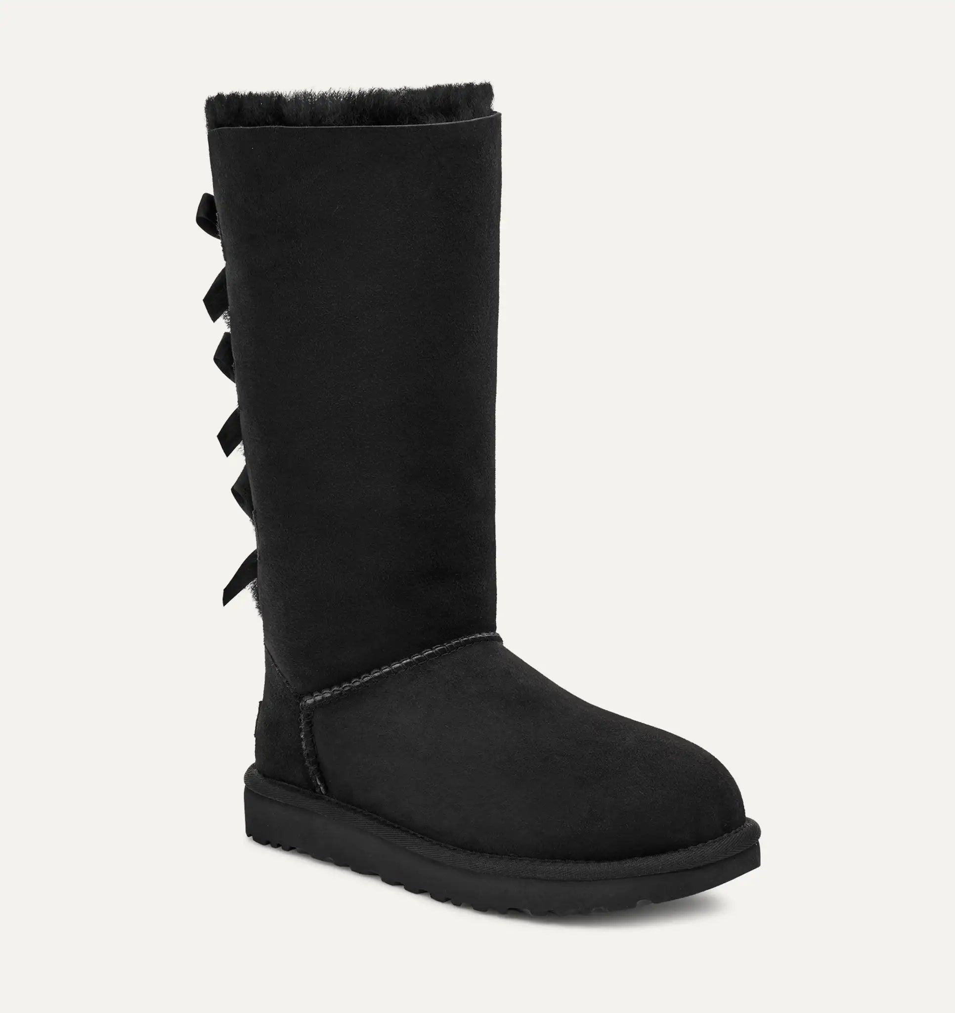 UGG® Bailey Bow II Boot – Sheepskin Comfort with Feminine Satin Bows