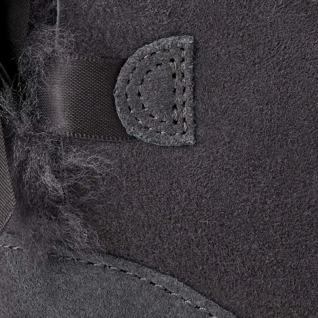 UGG® Mini Bailey Bow II Boot – Water-Resistant Sheepskin with Satin Bow Detail