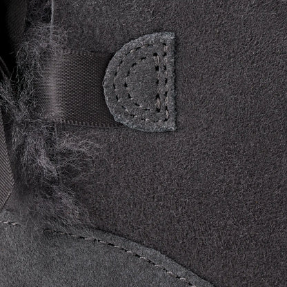 UGG® Mini Bailey Bow II Boot – Water-Resistant Sheepskin with Satin Bow Detail