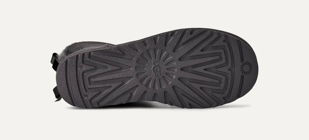 UGG® Mini Bailey Bow II Boot – Water-Resistant Sheepskin with Satin Bow Detail