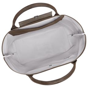 Le Pliage Green M Tote bag Terra - Canvas