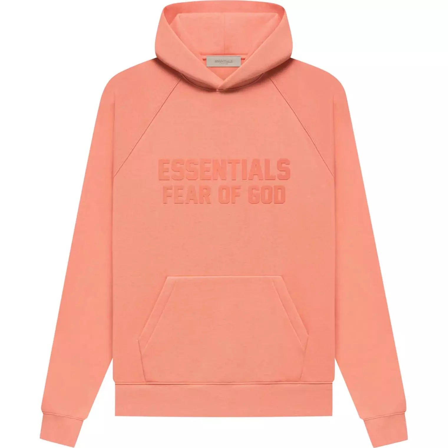 Fear of God Essentials Hoodie 'Coral'