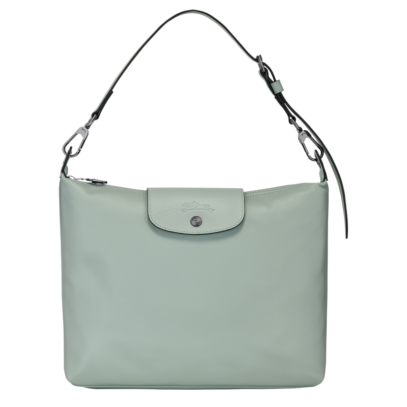 Le Pliage Xtra M Hobo bag Vervain - Leather