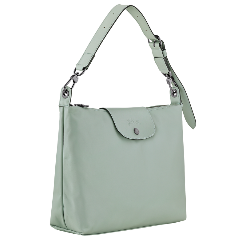 Le Pliage Xtra M Hobo bag Vervain - Leather