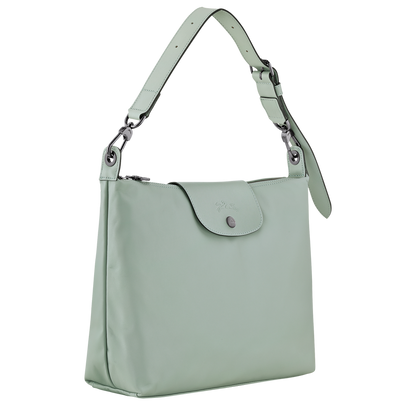 Le Pliage Xtra M Hobo bag Vervain - Leather