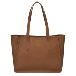 Le Foulonné L Tote bag Caramel - Leather