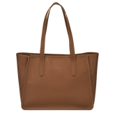 Le Foulonné L Tote bag Caramel - Leather