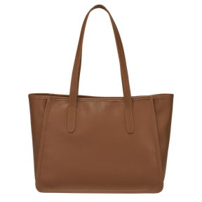Le Foulonné L Tote bag Caramel - Leather