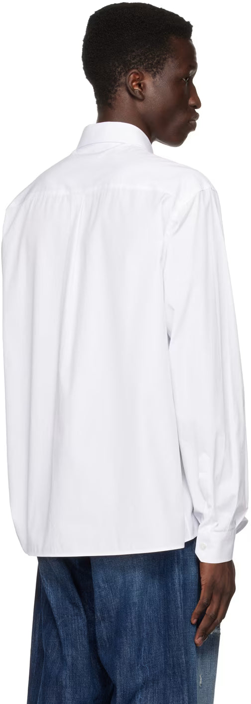 Dolce&Gabbana White Plaque Shirt