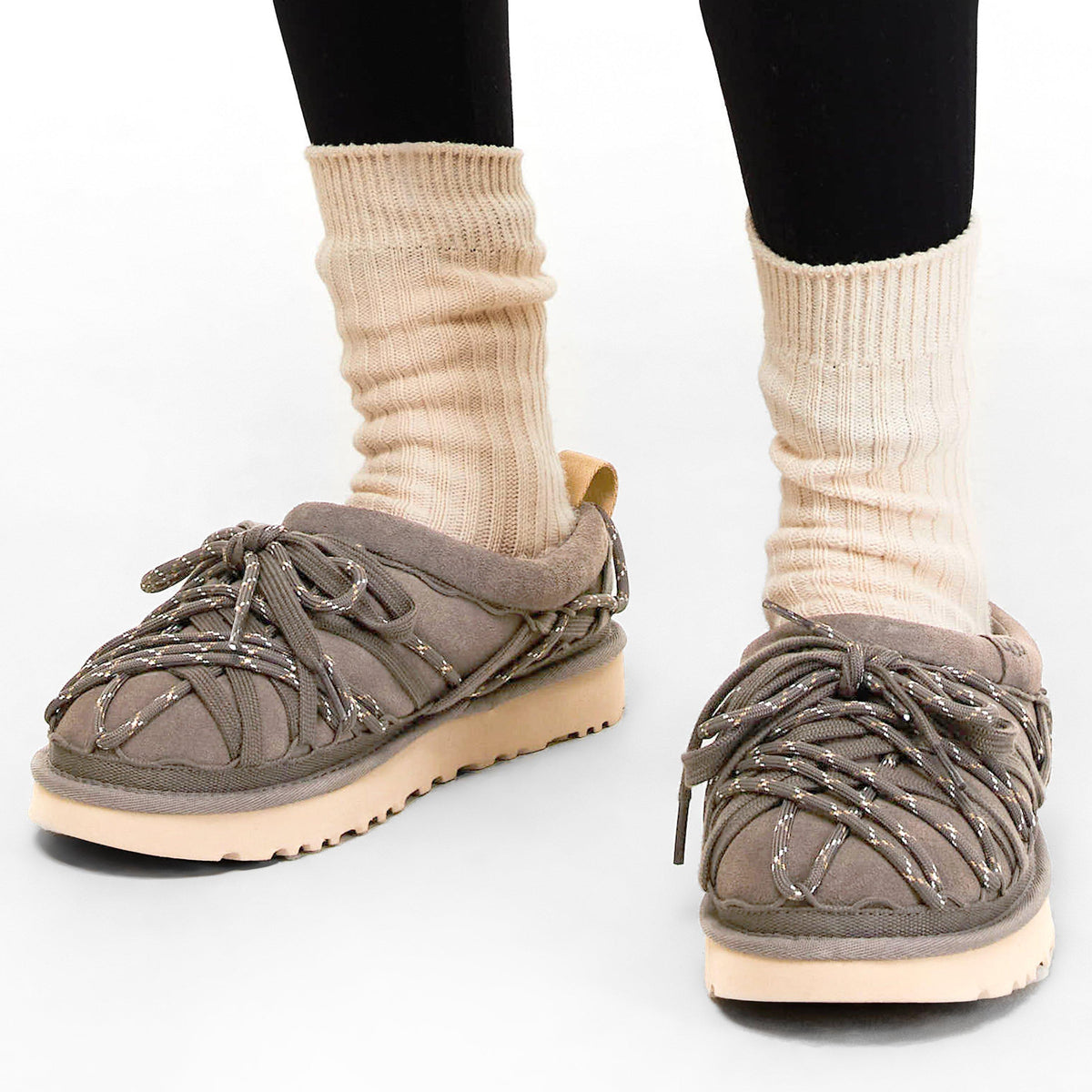 Tasman Lace Mule Slippers