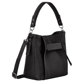 Longchamp 3D S Crossbody bag Black - Leather