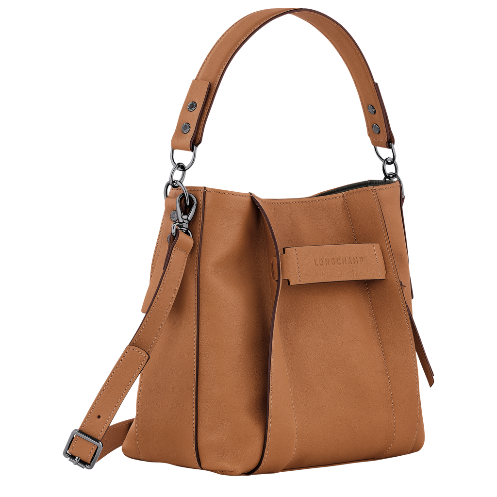 Longchamp 3D S Crossbody bag Natural - Leather