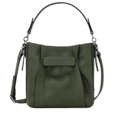 Longchamp 3D S Crossbody bag Khaki - Leather
