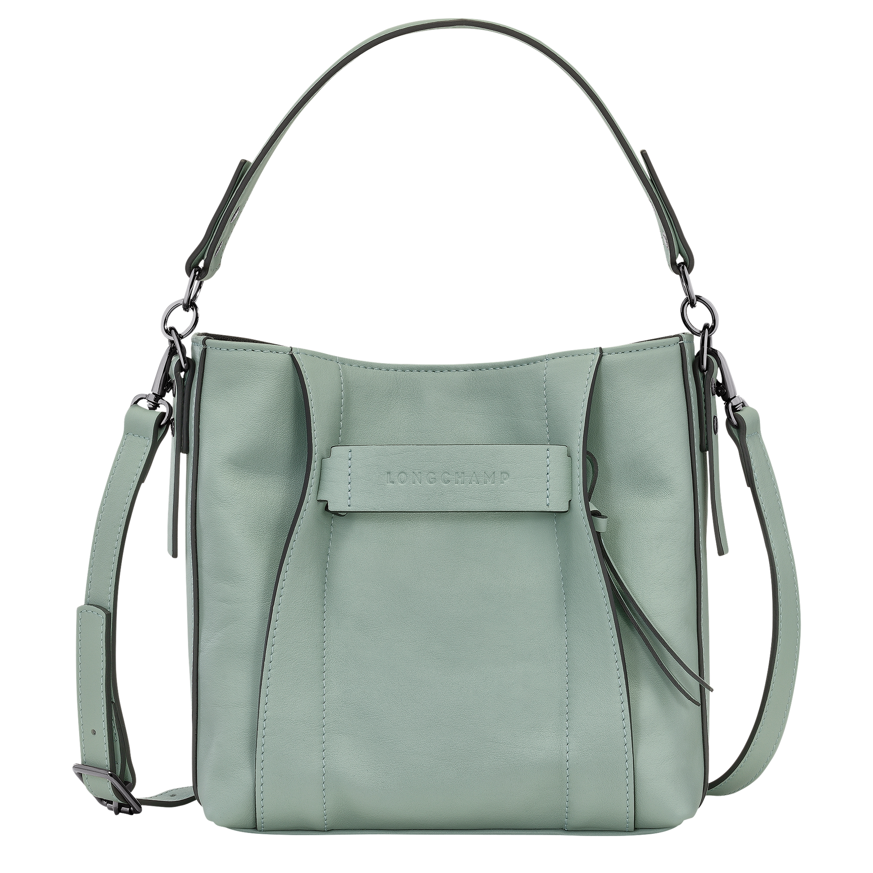 Longchamp 3D S Crossbody bag Vervain - Leather