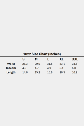 1022 - Staple Shorts 4.5" - August 5th