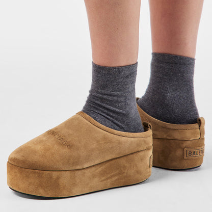 Alaska Platform Mule Slippers