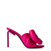Bow 115 Leather Mule Slippers