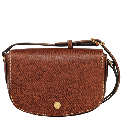 Épure S Crossbody bag Brown - Leather