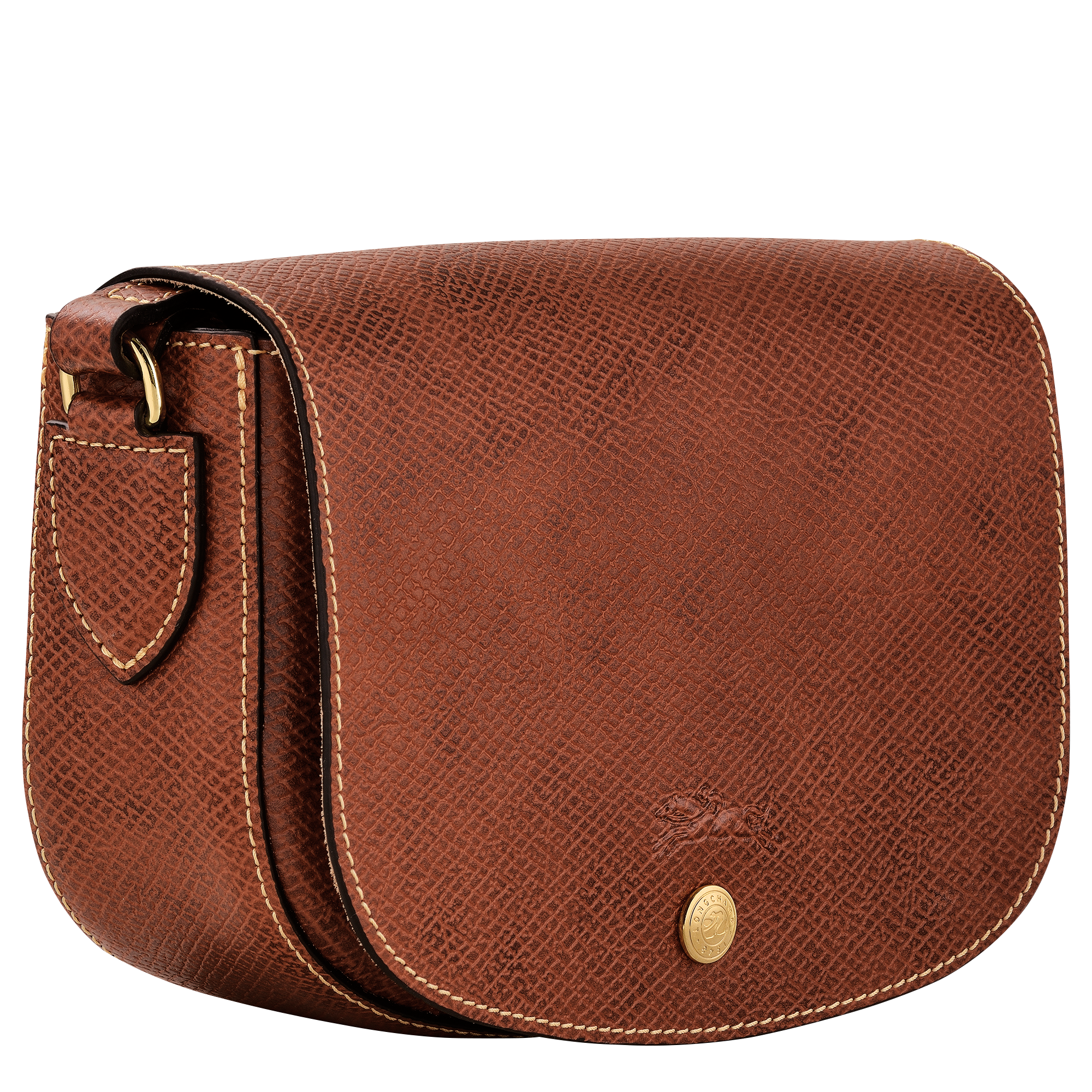 Épure S Crossbody bag Brown - Leather