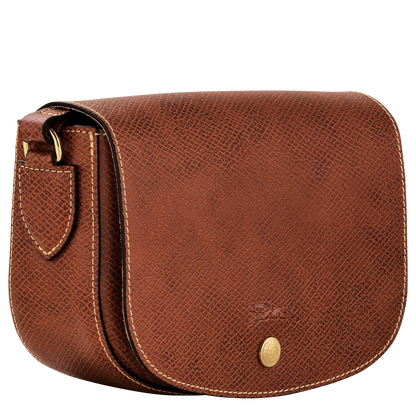 Épure S Crossbody bag Brown - Leather