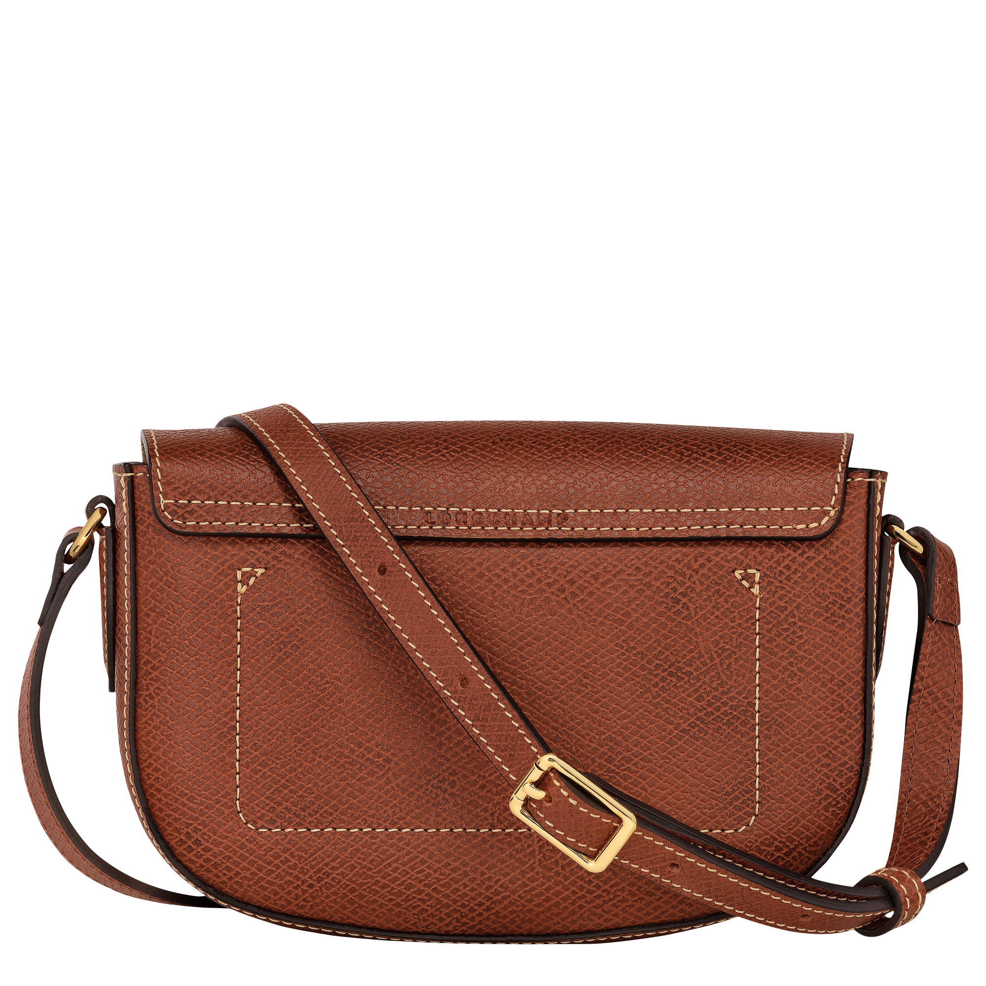 Épure S Crossbody bag Brown - Leather
