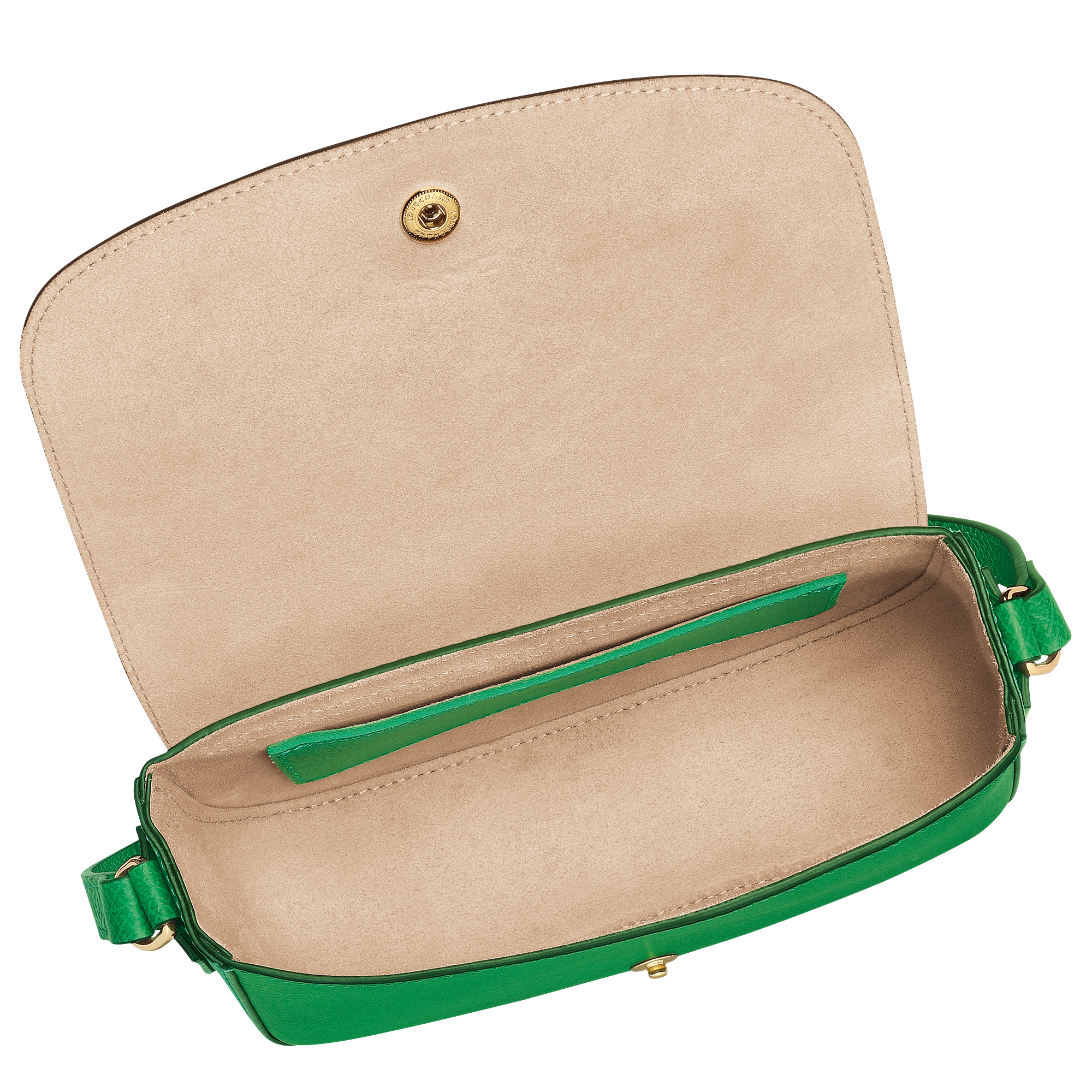 Épure S Crossbody bag Green - Leather