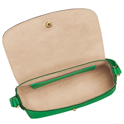 Épure S Crossbody bag Green - Leather