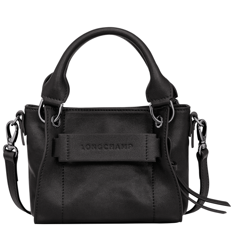 Longchamp 3D XS Handbag Black - Leather
