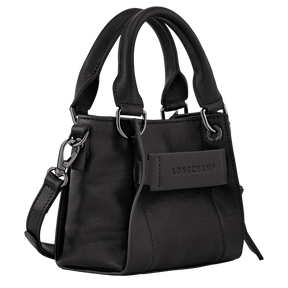 Longchamp 3D XS Handbag Black - Leather
