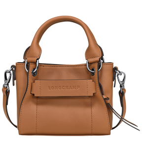 Longchamp 3D XS Handbag Natural - Leather