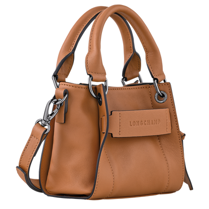Longchamp 3D XS Handbag Natural - Leather