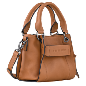 Longchamp 3D XS Handbag Natural - Leather