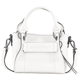 Longchamp 3D XS Handbag White - Leather