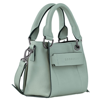 Longchamp 3D XS Handbag Vervain - Leather