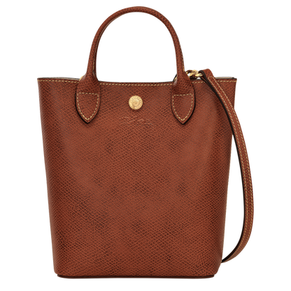 Épure XS Tote bag Brown - Leather
