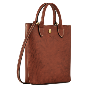 Épure XS Tote bag Brown - Leather