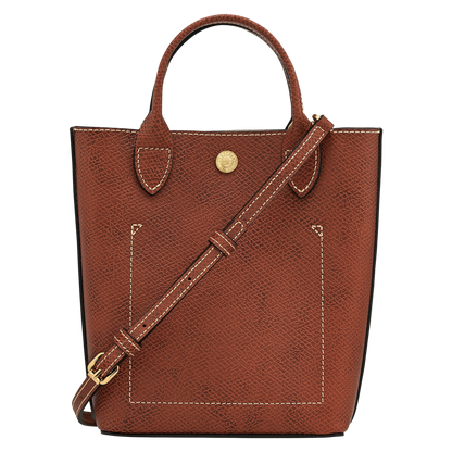 Épure XS Tote bag Brown - Leather
