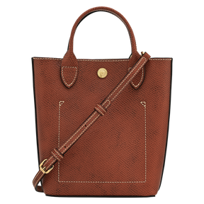 Épure XS Tote bag Brown - Leather