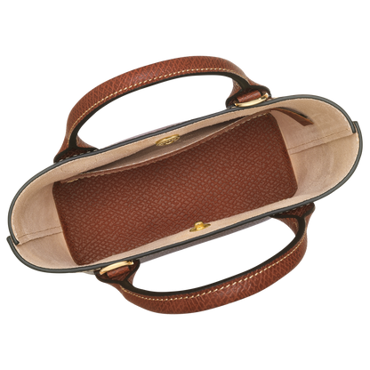 Épure XS Tote bag Brown - Leather