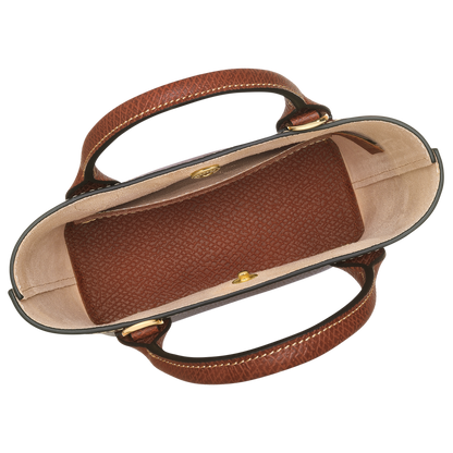 Épure XS Tote bag Brown - Leather
