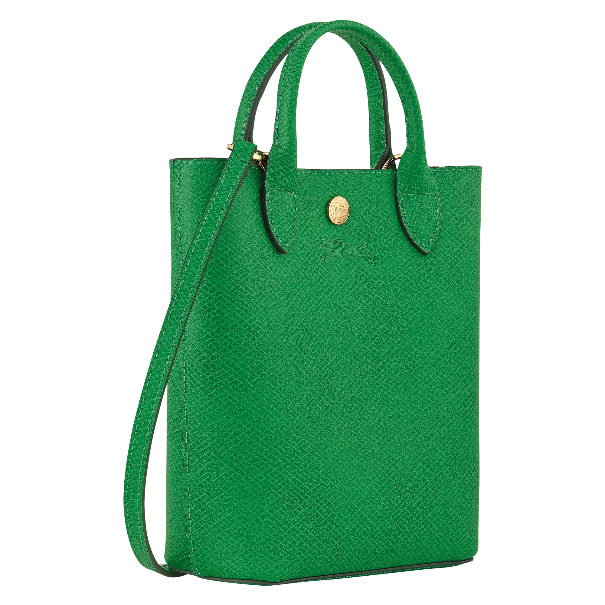 Épure XS Tote bag Green - Leather
