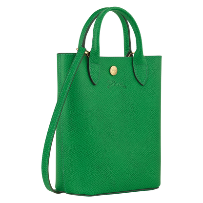 Épure XS Tote bag Green - Leather