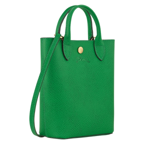 Épure XS Tote bag Green - Leather