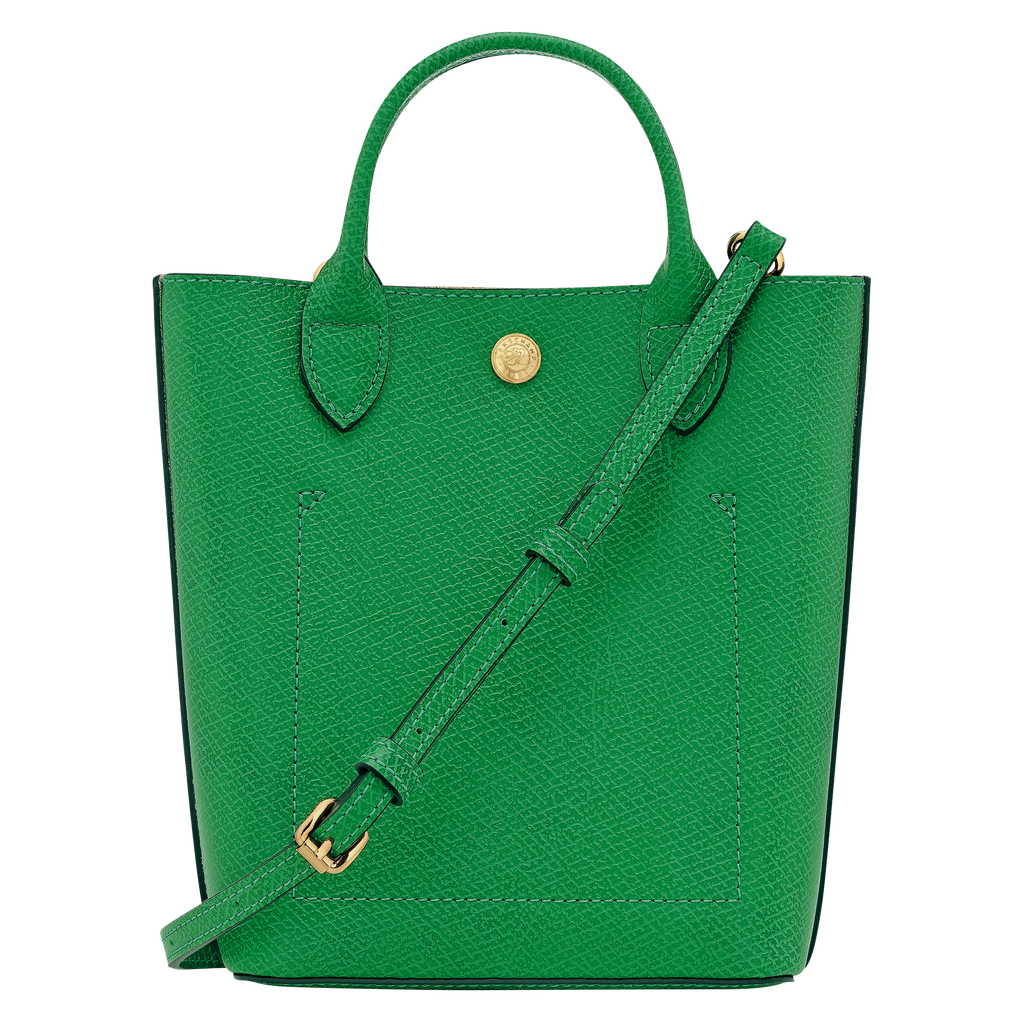 Épure XS Tote bag Green - Leather