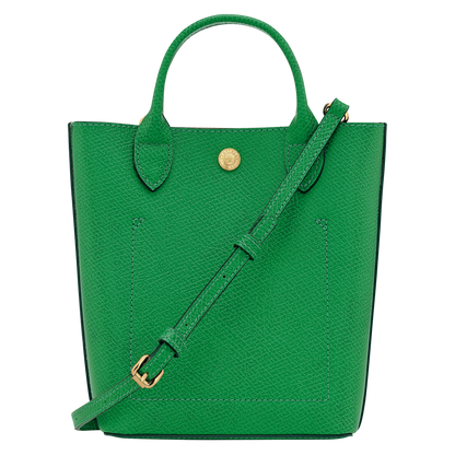Épure XS Tote bag Green - Leather