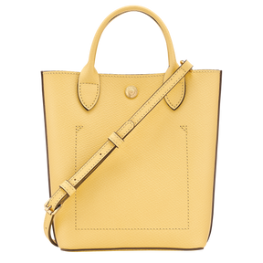 Épure XS Tote bag Yellow Chick - Leather